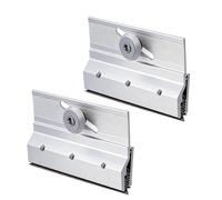 Heavy Type Aluminum Rollers Assembly for Framelessly Shower Door with Quiet Wheel and Rustproof Stable Shower Door Mounting Hardware