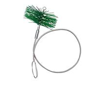 Heavy Type Chimney Cleaning Brush for Secure Bristle Attachment and Efficient Removal Includes Head and Handle Metal Pipe