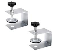 Heavy Type Rustless Steel Cabinet Fixing Clamps Adjustable Antislip Fasteners for Drawer Panels Shelves Workbenches Workshop Shelf Mounting Brackets