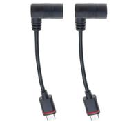 Heavy Type Solars Camera Adapters Cord High Speeds Chargers Corrosions Resistant Coppers Cores Outdoor Use Solars Security Camera Cable