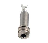 Heavy Type Stereo Guitar Endpin Connector 4 Wiring Posts 6.35mm Plug For Seamless Amplifier Integration Acoustic Guitar Stereo Jacks