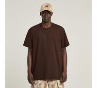 Heavy Weight Essential Loose T-shirt - Brown - Men M