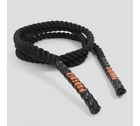 Phoenix Fitness Battle Skipping Rope - Heavy Jump Rope for Exercise, Aerobics, Endurance, Cardio, HIIT, Boxing, Crossfit and MMA Black