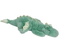 Heavy Weighted Stuffed Animals 35.4", Weighted Dragon Stuffed Animal for Kids and Adults, Soft Cuddly Decorative Hugging Pillow for Comfort and Relaxation. Blue, Pink, and Green Available (Green)