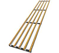 HeavyDu Conveyor Roller 100cm Ideal for Warehouses markets Doc & Airports 6Slider Belt System for Efficient Material Handli& Transport & Reliable