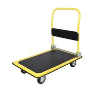 HeavyDu Folding Cart with 10.2 cm Wheels 508 kg 91.4 x 61 cm Flat Platform for Easy Loading Ideal for Home Office Garden and Outdoor Use