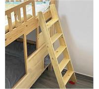 HeavyDu Replacement Ladder for Camper Trailer Bed 3.9" Wiwith Hook Supports & NonSlip Foot Pads 140cm (4.6ft 55.1" High)