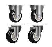HeavyDuty 360° Swivel Furniture Casters with Brake 1000KG Load Capacity 4Pack for Workbench & Trolley Directional & Universal 1.5 inch Size
