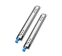 HeavyDuty 36In Drawer Slides Full Extension Long Ball Bearing Drawer Rails 1 Pair with Locking Mechanism 90Cm Sliding Runners for Smooth Operation