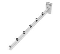 HeavyDuty 6 Ball Waterfall Display Arm for Slatwall - 410mm / 16″ (10)
