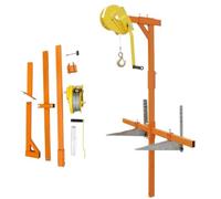 HeavyDuty AC Installation ToolEfficient Manual Hoist & Mounting Bracket for HighAltitude EquipmentDurable UserFriendly Solution for Professionals