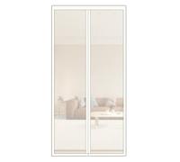 HeavyDuty Fiberglass Magnetic Screen DoorAutomatic Closure Full e Hook Design Pet & Bug Resistant 90x205 cm for Kitchen & Indoor Use White Easy Installation