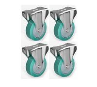 HeavyDuty Furniture Casters Wheels4Pack Swivel Office Rollers for Easy Movement of Heavy Items & Furniture at Home or Work