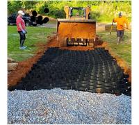 HeavyDuty Gravel Grid for Ground Stabilization Ideal for Outdoor Parking Garden Pathways and Gravel Pavers (5x6m / 16x19.7ft)
