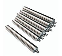 HeavyDuty Gravity Conveyor RollersDurable 50/38/60mm Diameter for Smooth Material Handling Robust Construction for Industrial Use (D60mm 100MM/3.9)