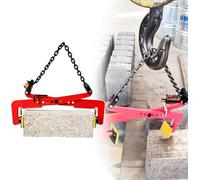 HeavyDuty ITE Slab Lifting ClampAdjustable Stone Lifter Tool for Metal & Marble Slabs Ideal for Pavers Durable Industrial Chain Grip