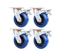 HeavyDuty Office Chair Wheels Industrial Caster Wheels Multifunctional Furniture Casters Durable Replacement Rollers in Various Sizes for Smooth Mobility and Stability