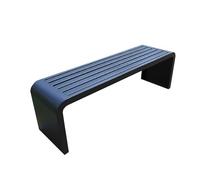 HeavyDuty Outdoor Garden Bench 78.7in Galvanized Steel Park Bench Supports 880lbs Perfect for Lawns and Parks Durable WeatherResistant Seating