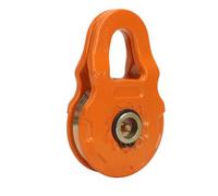 HeavyDuty Pulley Block for Trailer Towing 25000 lbs Breaking Strength 12500 lbs Working Load Limit and Reliable Hoisting System for Safe Lifting