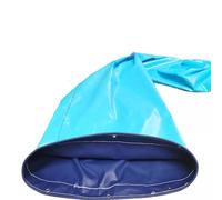 HeavyDuty PVC Loading Unloading Slide 0.42mm Thick Construction Transport Chute HighAltitude Material Handling 0.45x10m for Moving and Construction Projects