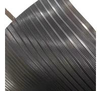 HeavyDuty Rubber Insulating Mat Nonslip for Substations & Power Plants 6KV 10KV 15KV Black 180cm x 3mmElectrical Safety Solution