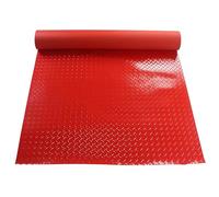 HeavyDuty Rubber Roll for Garage Gym & VanNonSlip Waterproof Rubber Mat SheetRed 1x9mPerfect for HighTraffic Areas & Easy to Clean