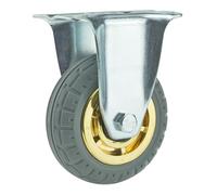 HeavyDuty Rubber Swivel Wheels for Furniture Silent Moving Casters for Dolly Trolleys Tools Transporters and Equipment Durable Smooth and Reliable