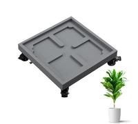 HeavyDuty Square Plant Pallet Trolley Mobile Flower Pot Rack for Indoor/Outdoor Use 50kg Capacity Planter Cart Ideal for Home & Patio Gardening