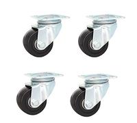 HeavyDuty Swivel Casters 360Degree Rotating Universal Nylon Wheels Protect Your Hardwood Floors 4Pack for Carts and Furniture Moving