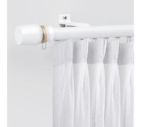 HeavyDuty Wall Mount Curtain Poles2in1 Roman Rod & Track for Living Room & Bedroom0.7m (2.2ft) Single Track Room Divider Rails