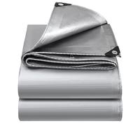 HeavyDuty Waterproof Tarp 2x6m 160g/m² Durable Polyethylene Cover with Grommets for Garden Furniture Wood BoatsAllWeather Protection Tarp