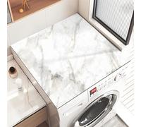 Heavyoff Washer and Dryer Covers for the Top, Non-slip Dryer Top Protector Mat, 25.6" x 23.6" Silicone Fast Drying Absorbent Mat Top for Laundry Room, Style 10