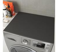 Heavyoff Washer and Dryer Covers for the Top, Non-slip Protector Mat, 19.7" x 19.7" Dust-proof Washing Machine Dryer Top Covers for Laundry Room Kitchen, Style 1