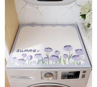 Heavyoff Washer and Dryer Covers for the Top, Non-slip Protector Mat, 23.6" x 19.7" Dust-proof Washing Machine Dryer Top Covers for Laundry Room Kitchen, Style 10
