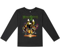 Heavysaurus Metal-Kids - Pommesgabel Longsleeve black 14 Years