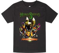 Heavysaurus Metal-Kids - Pommesgabel T-Shirt black 12 Years
