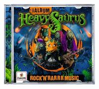 Heavysaurus, Neues Album 2018, Das Album-Rock'n'Rarrr Music, CD Jewel