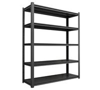 HeavyShelving Units 5Tier Adjustable Steel Sto Rac for Ga Warehouse Kitchen Balcony 400LBSper Shelf 183cm Height 120x50cm Size