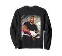 Heavyweight Champion Anthony Joshua Boxing Ring Dick Barnatt Sweatshirt