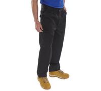 HEAVYWEIGHT DRIVERS TROUSERS BLACK 42