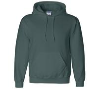 Heavyweight DryBlend Adult Hooded Sweatshirt Top / Hoodie Gildan Green XXL