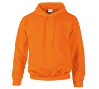 Heavyweight DryBlend Adult Hooded Sweatshirt Top / Hoodie Gildan Pale Orange M