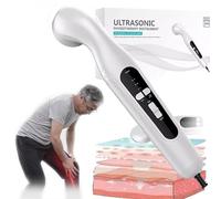HEAXIY Ultrasound Physiotherapy Device, Waist Arm Body Pain Relief Muscle Massager Machine, 15 Minute Timing + 3 Gears Adjustable, Physical Therapy