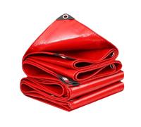 Heay Duty Waterproof PVC Tarp Sheet, All Weather PVC Tarp with Rustproof Eyelets, Multipurpose Protective Cover Rip and Tear Proof, for RV, Trailer, Truck, Roof, Camping, Firewood