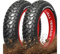 HEB ALLSCAPE Heavy Duty 20x4 Bike Tire + Tube- High-Performance Puncture Resistant Fat Tire for E-Bike Mountain Bikes, Ebike Tire, All Terrain, Bike Tire for Street + Trail Riding