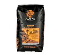 heb H-E-B Cafe Ole Whole Bean San Antonio Medium Roast Coffee 2 lb Bag, Black