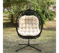 Artemis Home Hebden Garden Hanging Egg Chair - White, White