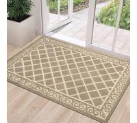 HEBE Indoor Door Mat 32"x48" Non Slip Front Door Welcome Mats Washable Shoe Mats Dirt Trapper for Entryway Low Profile Kitchen Carpet for Entrance Hallways Entrance Mat for Dogs