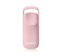 HEBECA Heated Eyelash Curler - 1S Ultra Fast Heat Up, Dual Temperature 70°C/85°C with Smart Indicator, Rechargeable 600mAh Battery, Food-Grade Silicone Safe Anti-Burn, Portable Travel Size for Women