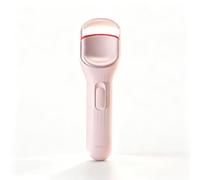 HEBECA Heated Eyelash Curler, 8s Fast Heat Up, Dual Temperature Modes 149°F /167°F, Rechargeable 600mAh Battery, 24h Long Lasting, 1.5 Inch Wide Safe Silicone Pad Compact Travel Lash Curler Pink